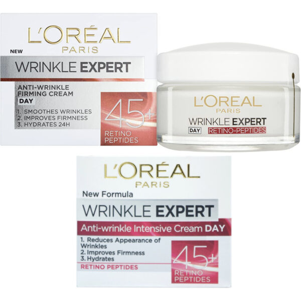 L'Oreal Wrinkle Expert Anti-Wrinkle Retino Peptides Firming Cream 45+ - 50ml